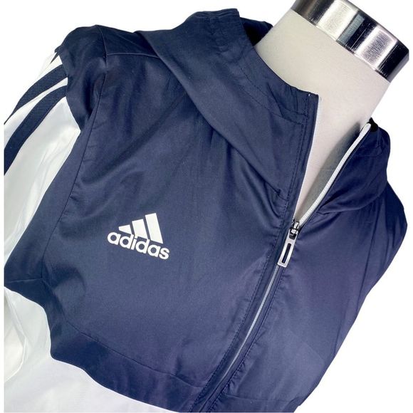 Adidas Women's Alphaskin Tiro Windbreaker - Size Medium - Picture 2 of 5